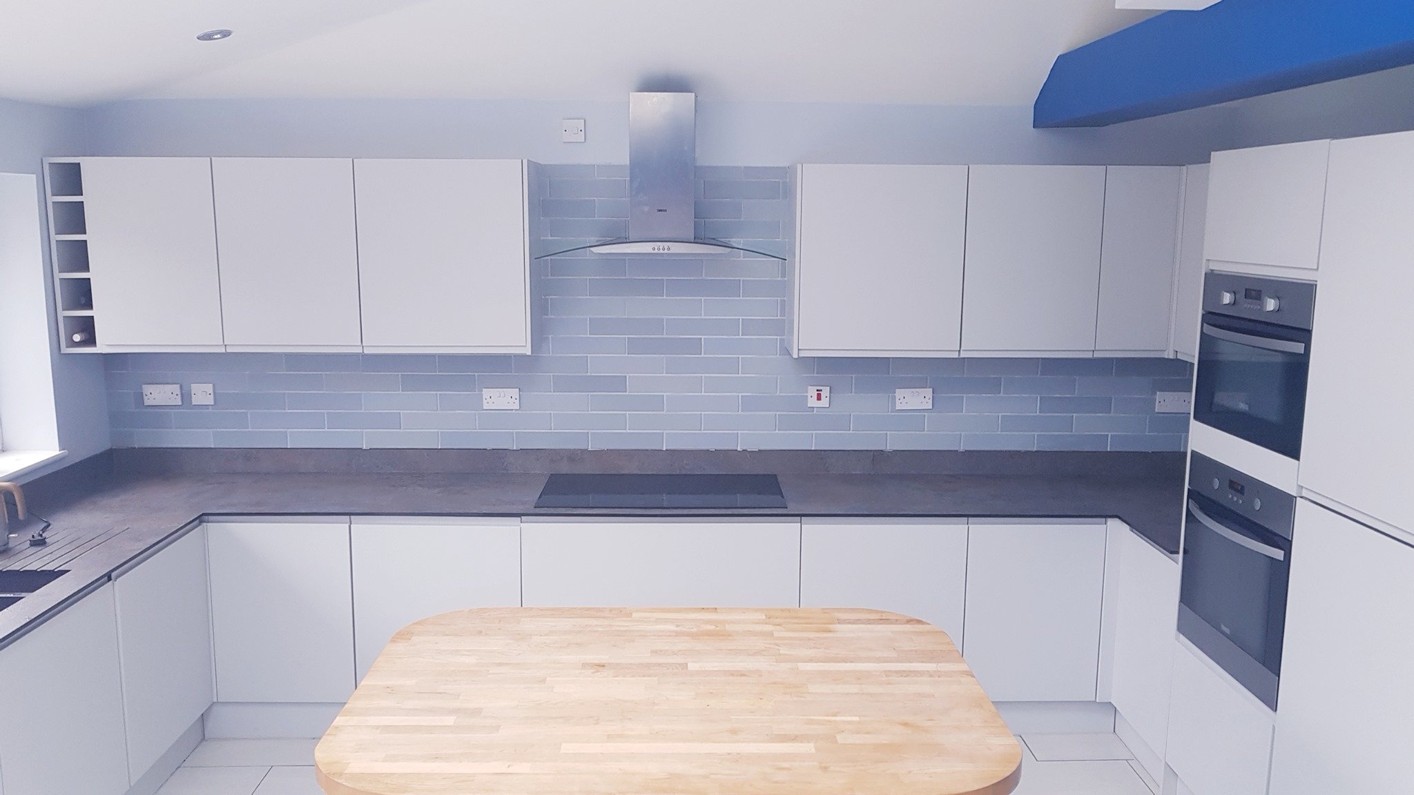 Beautiful blue kitchen 1